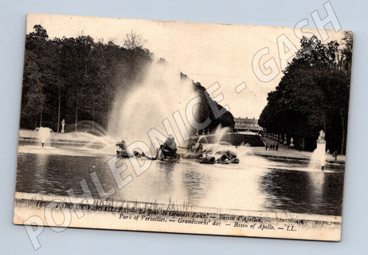 Pohlednice Versailles Basin of Apollo zaslaná (M16930)
