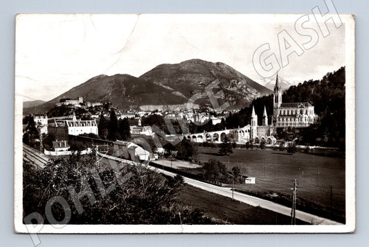 Pohlednice Lourdes bazilika Pic du Jer (M16936)