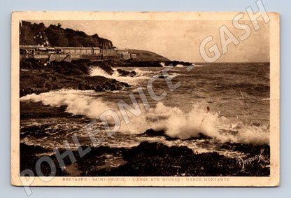 Pohlednice Saint Brieuc pobřeží stará (M16946)