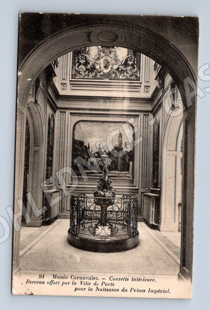 Pohlednice Musée Carnavalet Cornette intérieure (M16947)