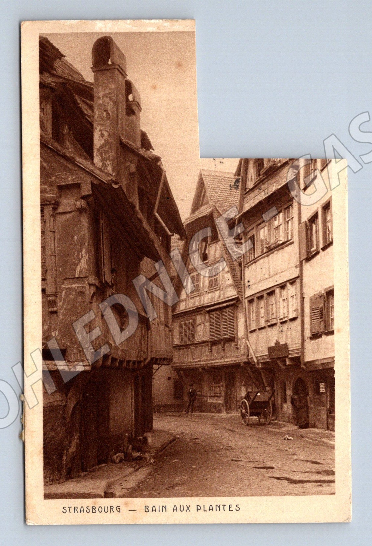 Pohlednice Strasbourg Bain aux Plantes 1941 (M16948)