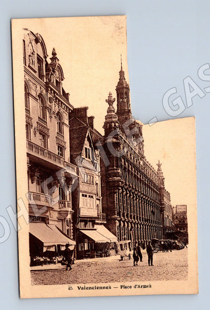Pohlednice Valenciennes Place d Armes stará (M16950)