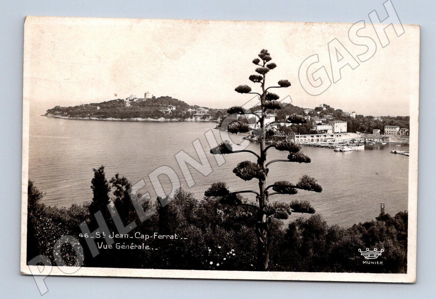 Pohlednice Saint Jean Cap Ferrat 1934 (M16952)