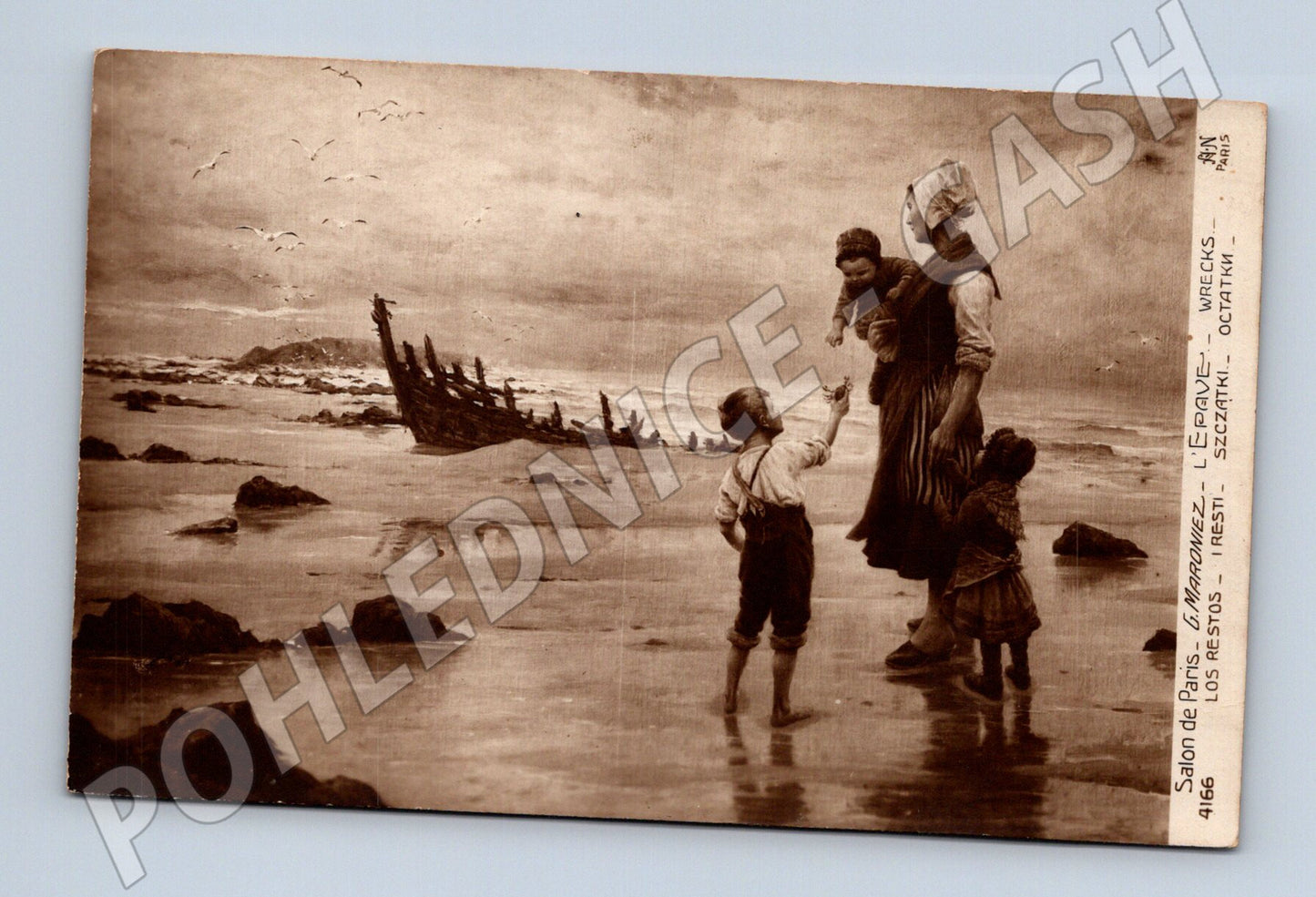 Pohlednice Vrak lodi Salon de Paris (M16959)