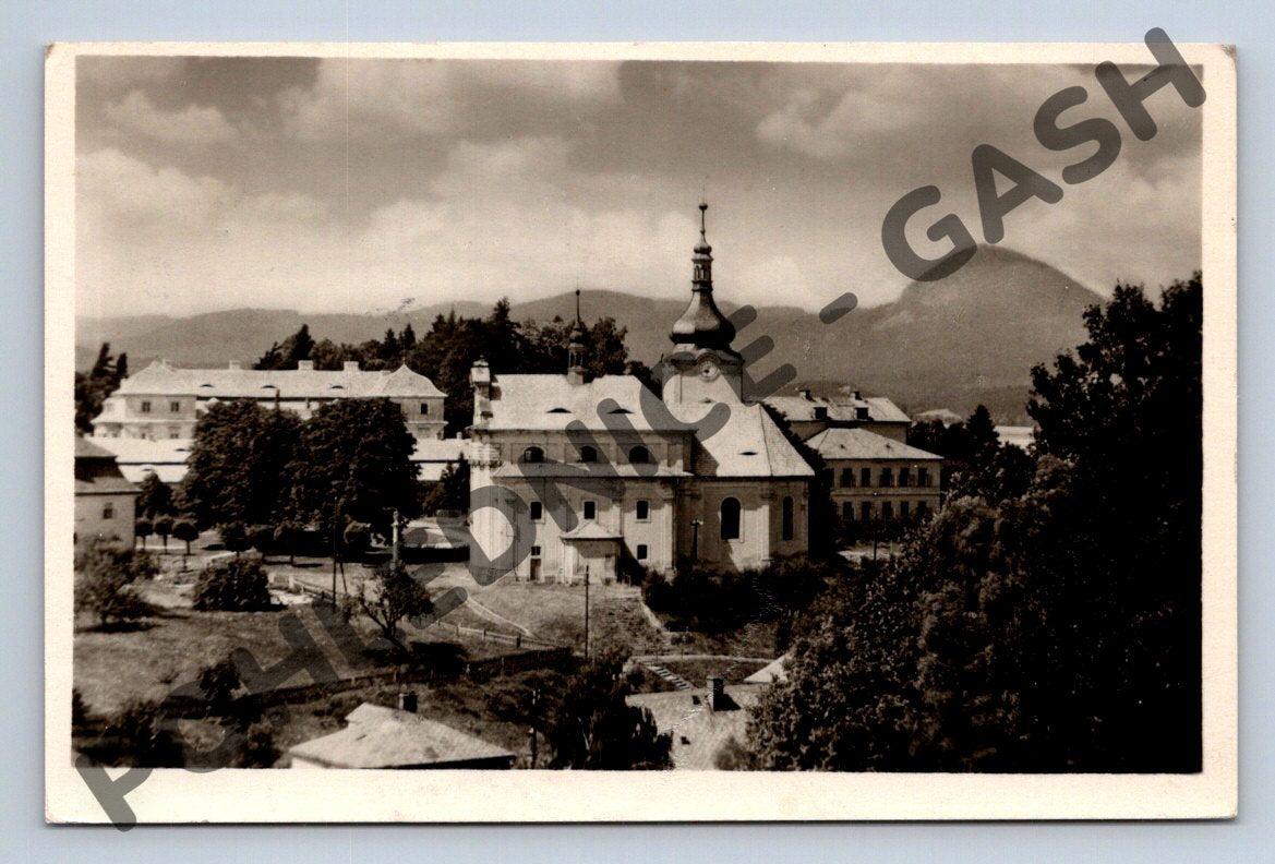 Pohlednice Sloup v Čechách razítko 1956 (M1696)