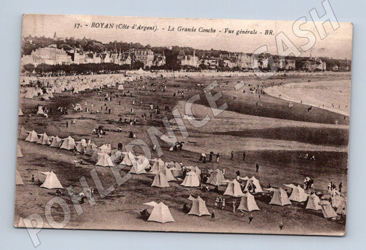 Pohlednice Royan La Grande Conche 1924 (M16960)