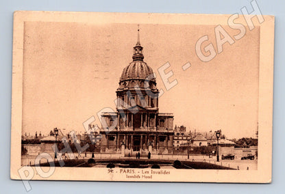 Pohlednice Paříž Les Invalides frankovaná (M16966)