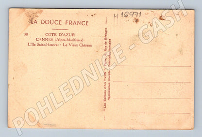 Pohlednice Cannes Ile Saint Honorat (M16971)