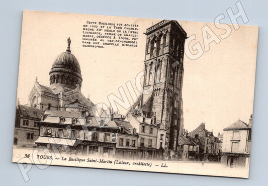 Pohlednice Tours bazilika Saint Martin Laloux (M16978)