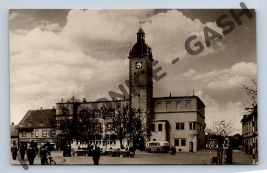 Pohlednice Kyjov radnice raz 1945 (M1698)