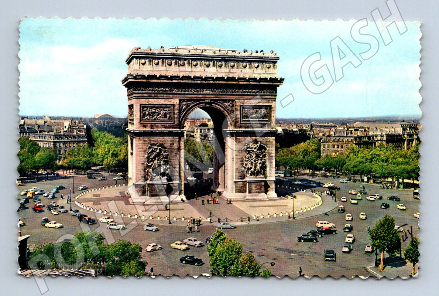 Pohlednice Paříž Arc de Triomphe 1962 (M16995)