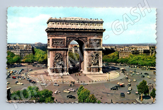 Pohlednice Paříž Arc de Triomphe 1962 (M16995)
