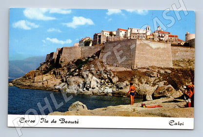 Pohlednice Korsika Calvi citadela (M16996)
