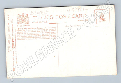 Pohlednice Dinan řeka Rance viadukt Oilette (M16997)