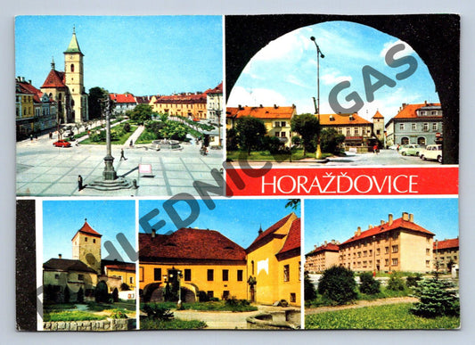 Pohlednice Horažďovice Panorama Praha velký formát (M170)
