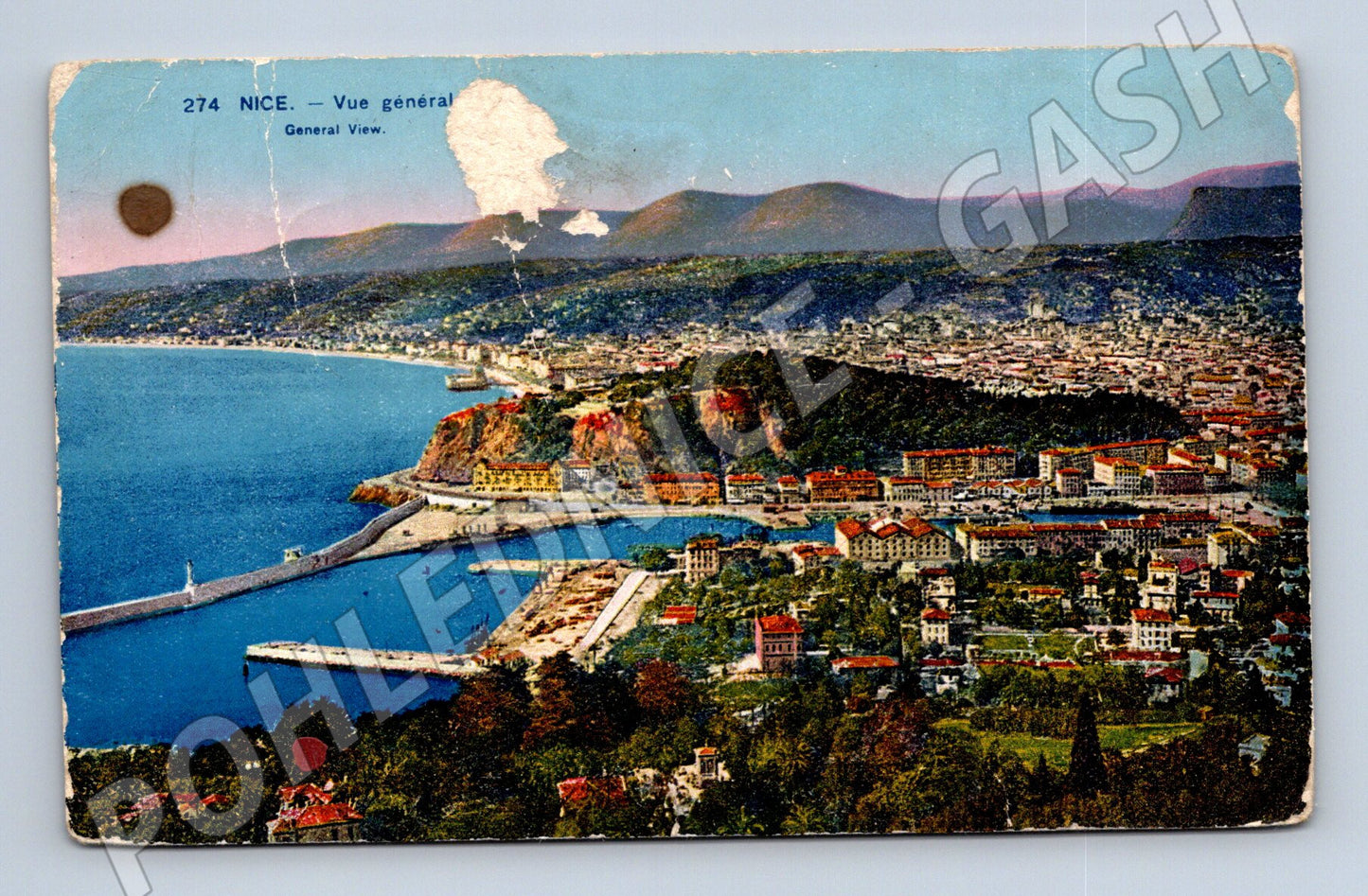 Pohlednice Nice historická celkový pohled (M17002)