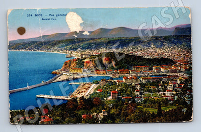 Pohlednice Nice historická celkový pohled (M17002)