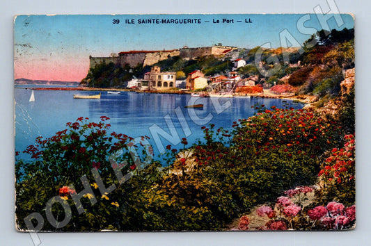 Pohlednice Ile Sainte Marguerite port (M17003)