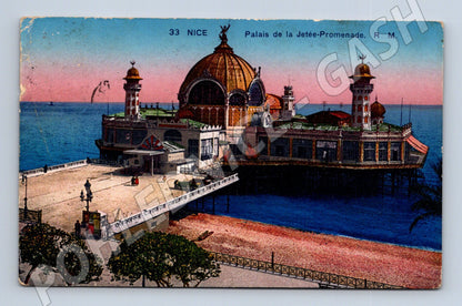 Pohlednice Nice Palais Jetée Promenade (M17004)
