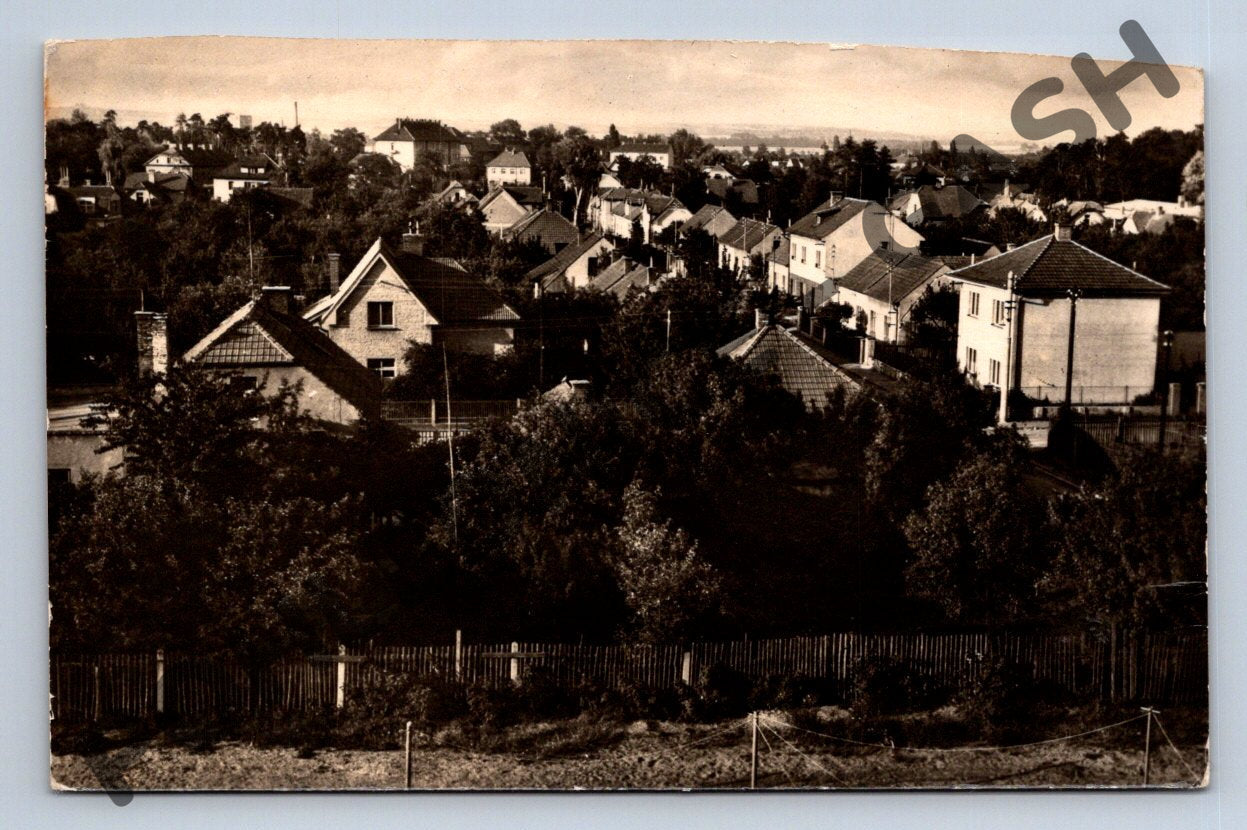 Pohlednice Neratovice starší část města Orbis (M1701)