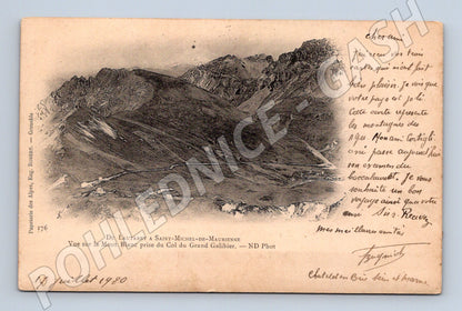 Pohlednice Alpy Col du Galibier Mont Blanc (M17012)