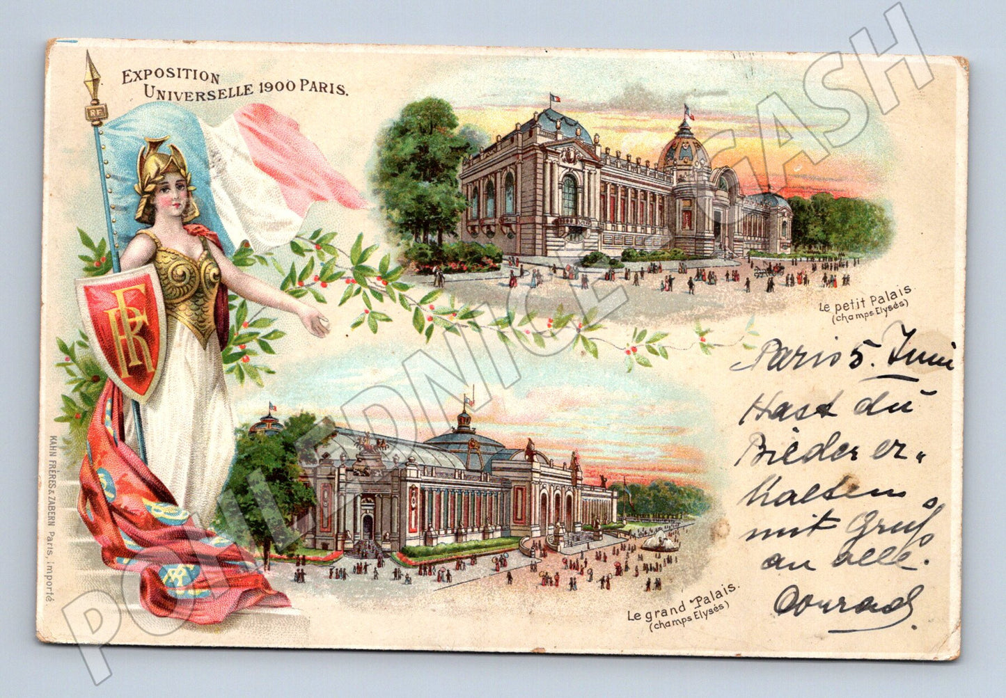 Pohlednice Paříž 1900 Grand Palais (M17017)