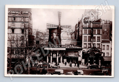 Pohlednice Moulin Rouge Paříž 30 léta (M17020)