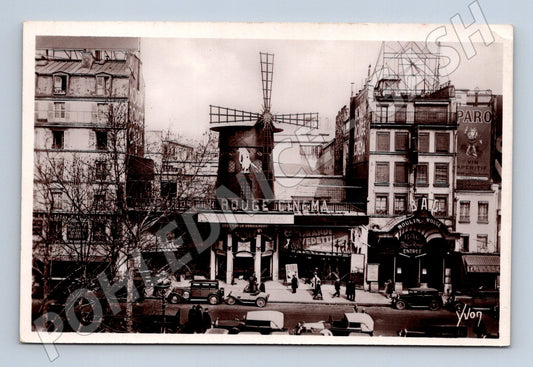 Pohlednice Moulin Rouge Paříž 30 léta (M17020)