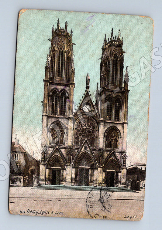 Pohlednice Nancy Eglise St Léon (M17021)