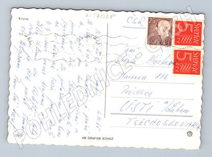 Pohlednice Kiruna 1970 více pohledů (M17028)