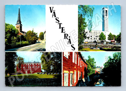 Pohlednice Västerås 1968 víceobrázková (M17030)