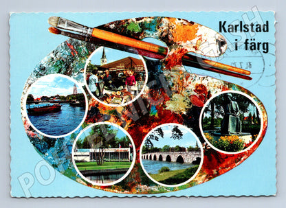 Pohlednice Karlstad 1972 barevná (M17033)