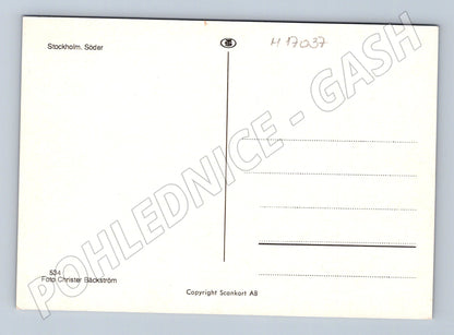 Pohlednice Stockholm Södermalm (M17037)
