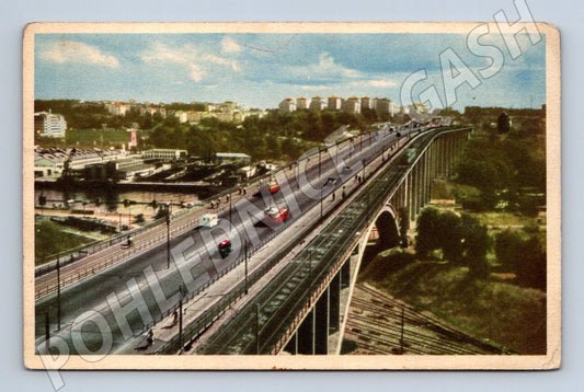 Pohlednice Stockholm Skanstullsbron kolorovaná (M17048)