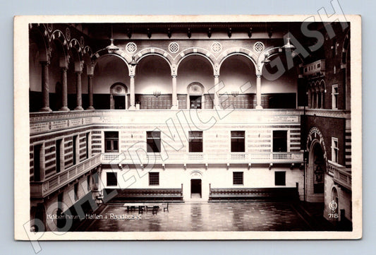 Pohlednice Kodaň radnice 1931 (M17057)