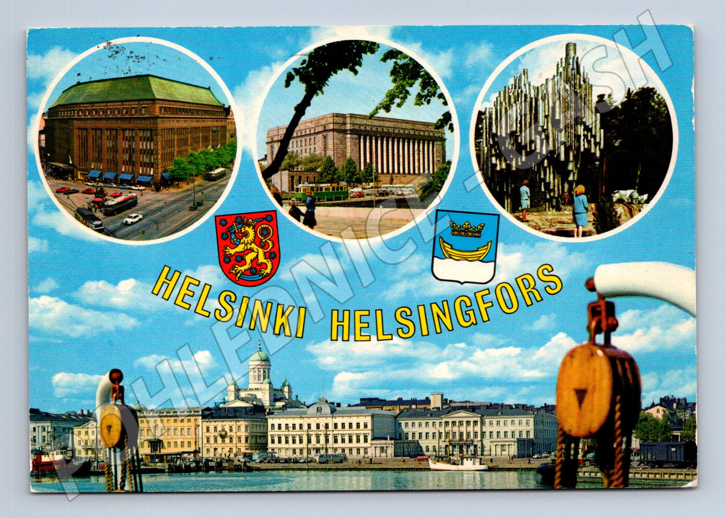 Pohlednice Helsinki 1982 zaslaná (M17064)