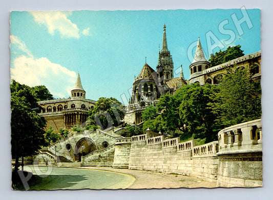 Pohlednice Budapešť Rybářská bašta chrám (M17080)