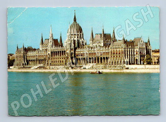 Pohlednice Budapešť Parlament Maďarsko (M17081)