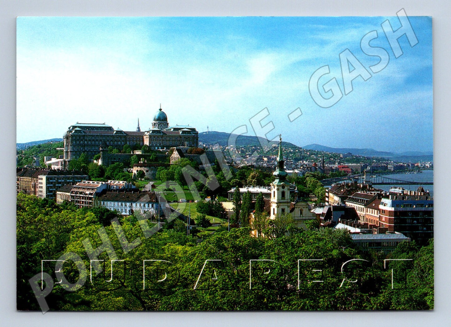 Pohlednice Budapešť panorama města (M17087)