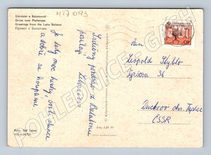Pohlednice Balaton rekreační oblast (M17093)