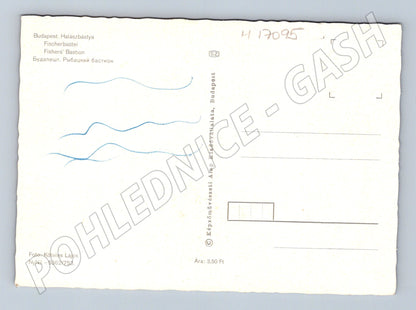 Pohlednice Budapešť Rybářská bašta (M17095)