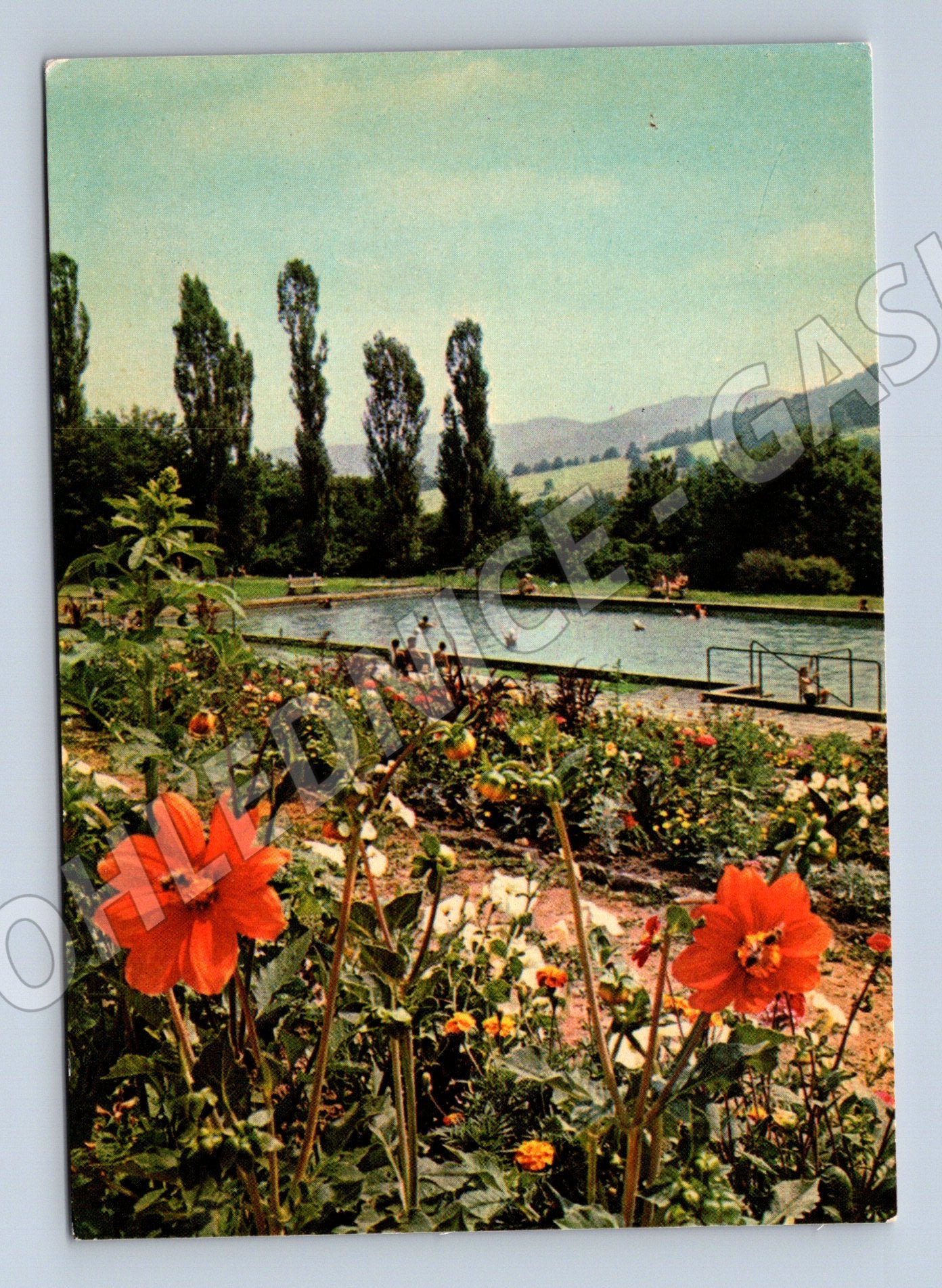 Pohlednice Parádfürdő lázně 70 léta (M17098)