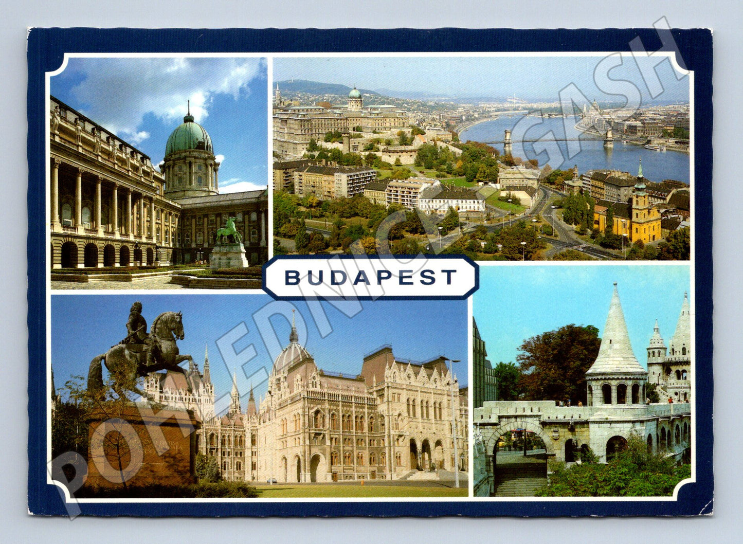 Pohlednice Budapešť památky (M17104)