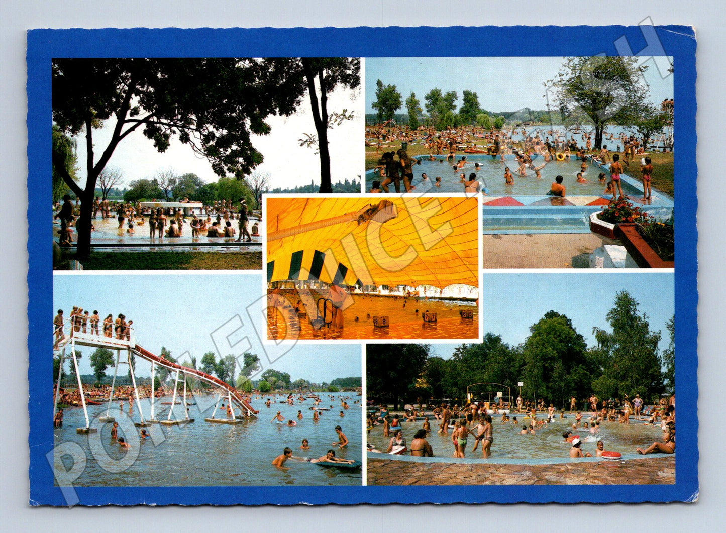 Pohlednice Nyíregyháza Sóstó koupaliště (M17106)