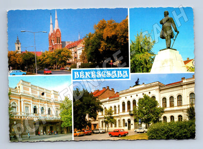 Pohlednice Békéscsaba více pohledů (M17109)