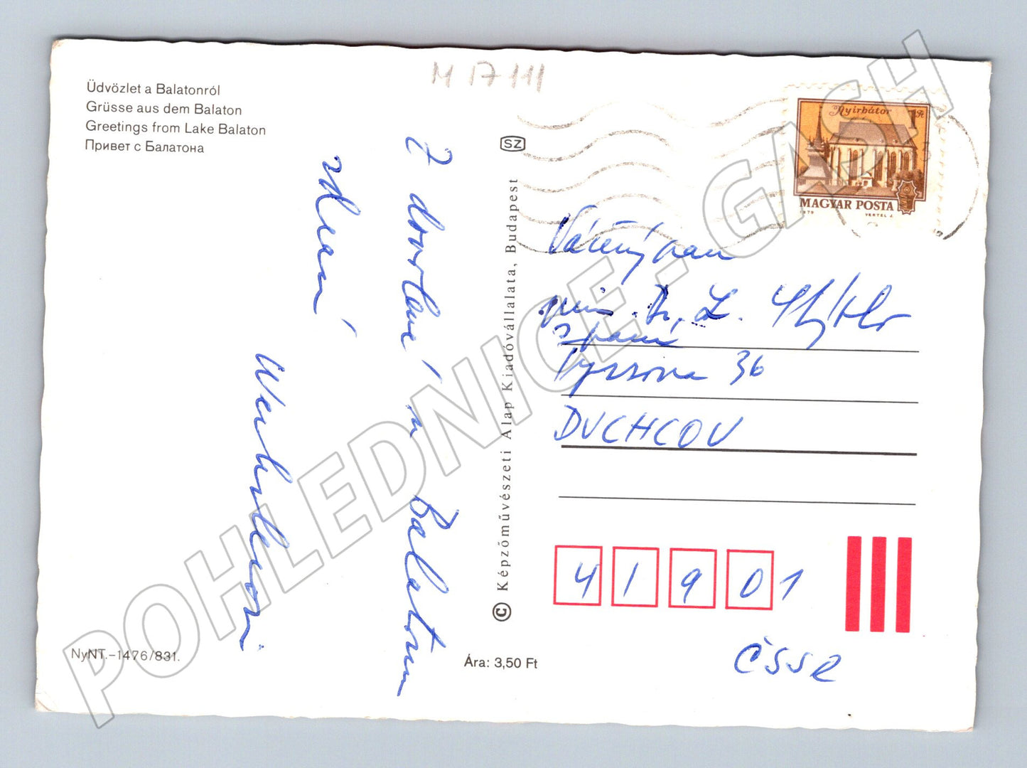 Pohlednice Balaton více motivů (M17111)