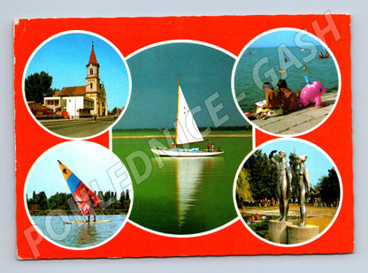 Pohlednice Balaton 80 léta zaslaná (M17112)