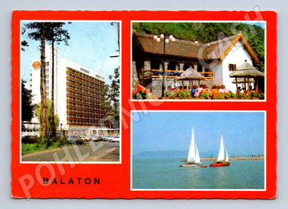 Pohlednice Balaton jezero hotel (M17117)