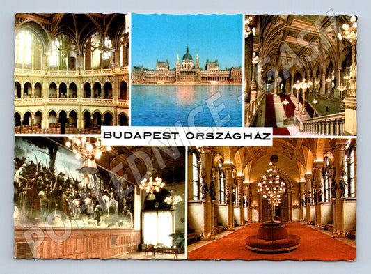 Pohlednice Budapešť Országház (M17118)