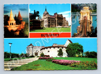Pohlednice Budapešť panoramata (M17119)